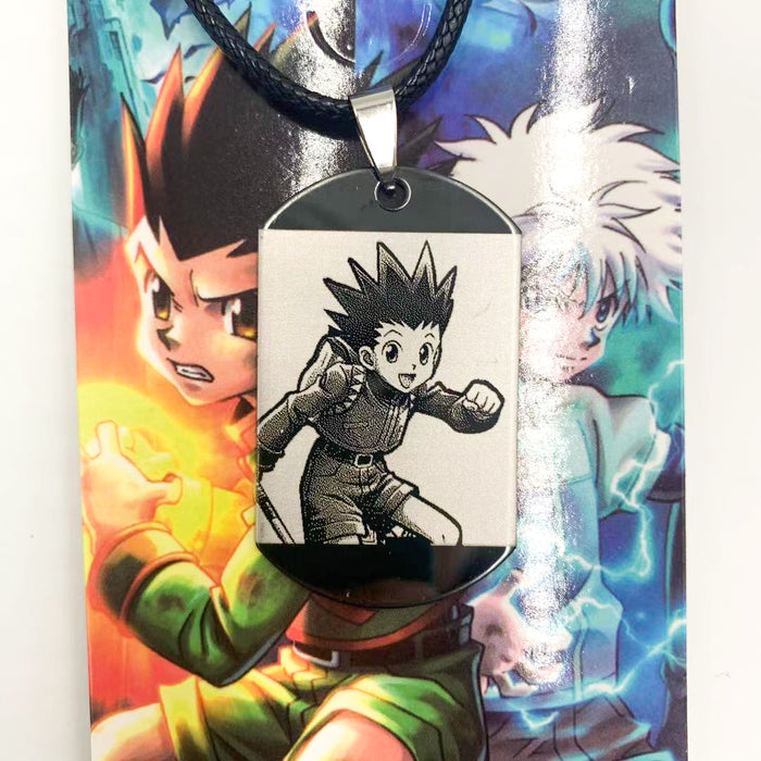 hunter X hunter character necklace