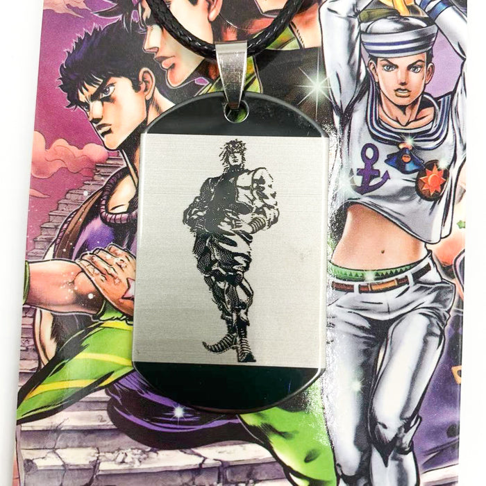 Jojo's Bizarre Adventure character necklace