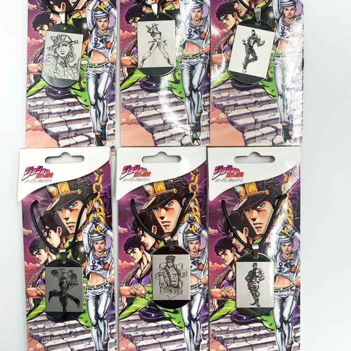 Jojo's Bizarre Adventure character necklace