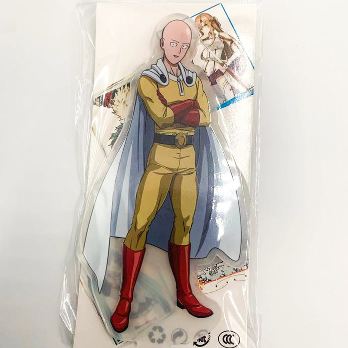 Anime ONE PUNCH MAN Double-sided Acrylic Model Desk Decoration