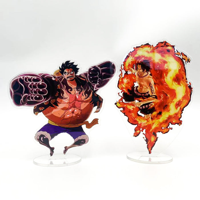 Anime One Piece Double-Sided Acrylic Model Desk Decoration