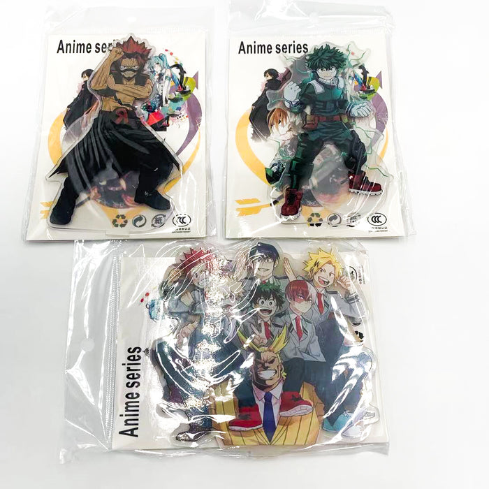 Anime My Hero Academia Double-Sided Acrylic Model Desk Decoration