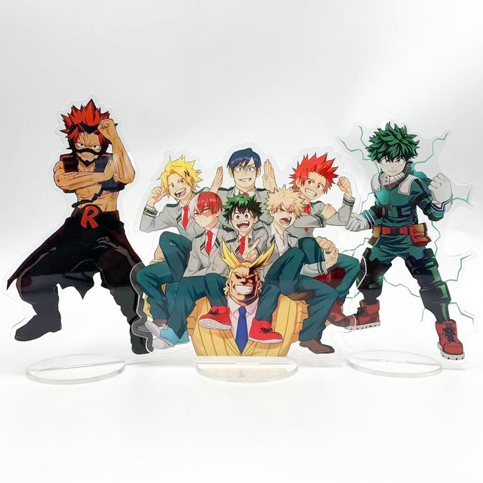 Anime My Hero Academia Double-Sided Acrylic Model Desk Decoration