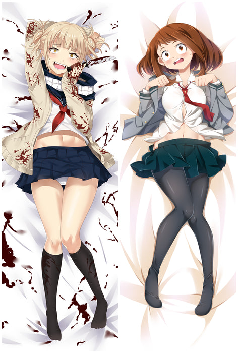 My Hero Academia Toga & Ochaco Uraraka Dakimakura HUGGING PEACH SKIN BODY PILLOW (M26)