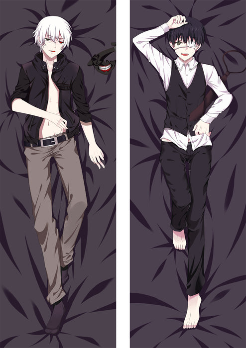 TOKYO GHOUL Ken Kaneki DAKIMAKURA HUGGING PEACH SKIN BODY PILLOW (T41)