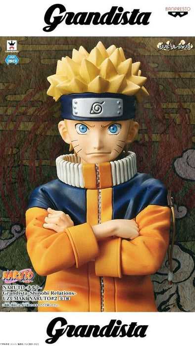 BANDAI BANPRESTO Naruto Grandista Shinobi Relations Naruto Uzumaki #2