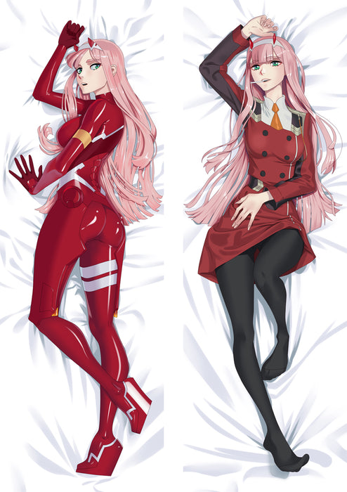 Darling In The Franxx 02 Dakimakura HUGGING PEACH SKIN BODY PILLOW (D7)