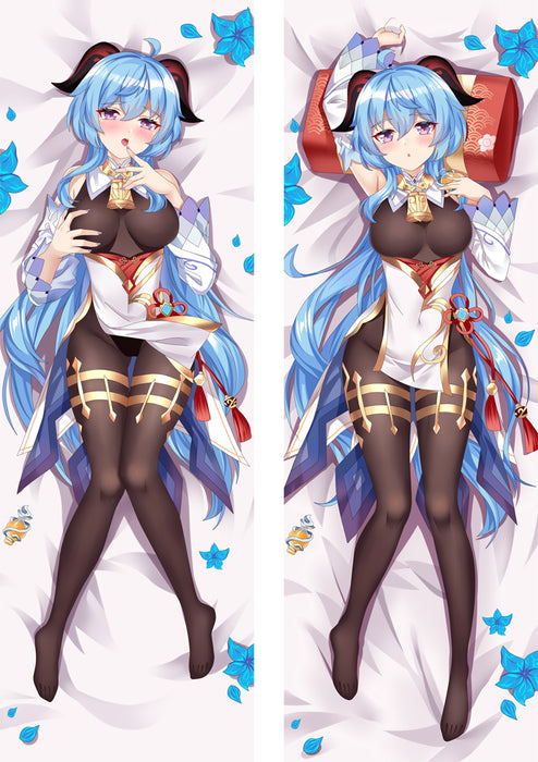 Genshin Impact Ganyu Dakimakura HUGGING PEACH SKIN BODY PILLOW (G21)