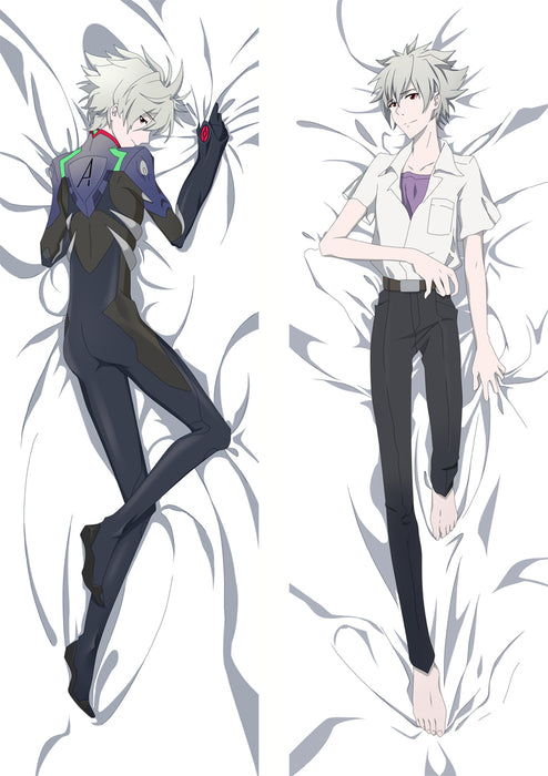 Evangelion Kaworu Dakimakura Hugging Peach Skin Body Pillow (E8)