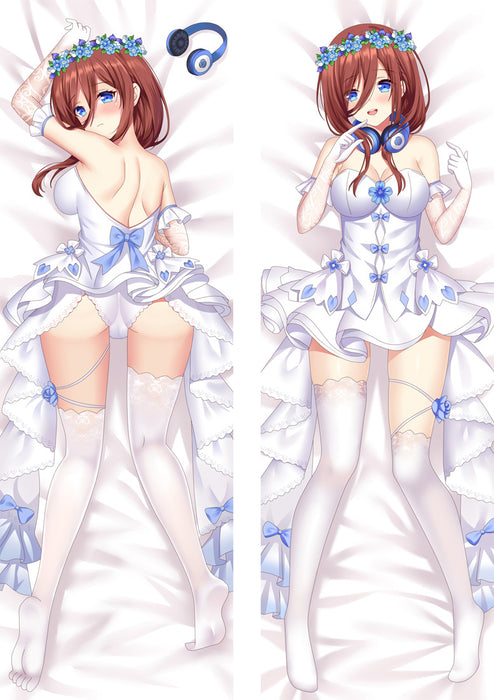 The Quintessential Quintuplets Nakano Miku  HUGGING PEACH SKIN BODY PILLOW (T25)