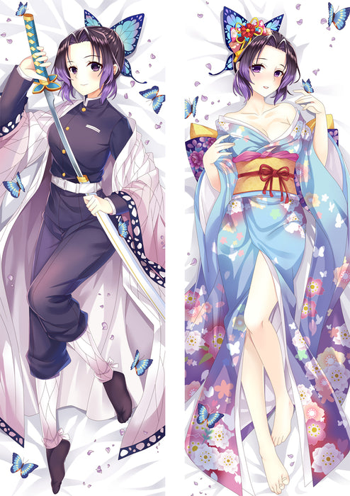 Demon Slayer Shinobu Dakimakura HUGGING PEACH SKIN BODY PILLOW (D47)