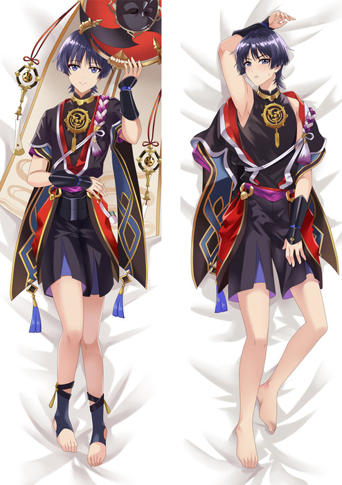 Genshin Impact Scaramouche Dakimakura Hugging Peach Skin Body Pillow (G64)