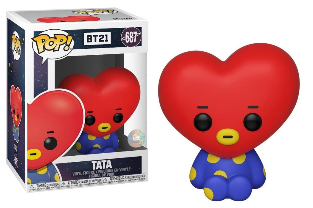 Kpop Funko Pop BT21 - Tata Pop! Figure