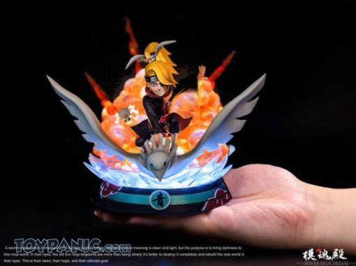 Pre-Order GK Garage Kit Resin Figure MHD Studio Naruto Deidara wcf Size Resin Painted Statue