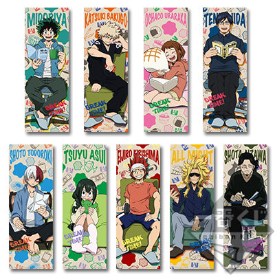 Ichiban KUJI My Hero Academia -Break time-FINAL PRIZE-Clear Poster Set