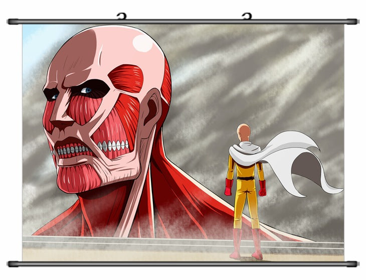 Wall Scroll - One Punch Man Saitama