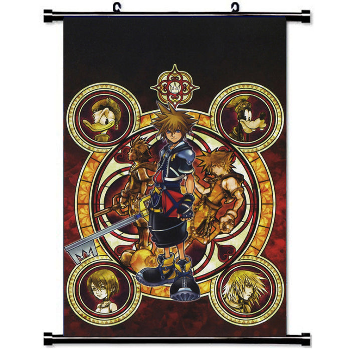 Wall Scroll - Kingdom Hearts