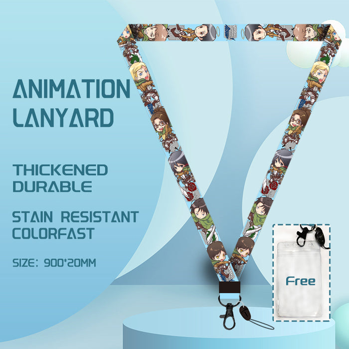 Attack on Titan Anime Lanyards