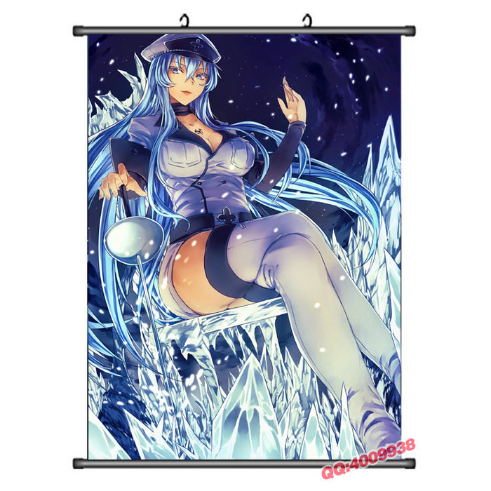 Wall Scroll - Akame Ga Kill Esdeath