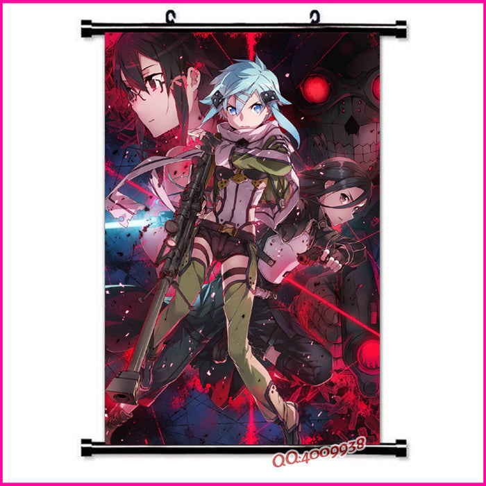 Wall Scroll - Sword Art Online Sinon