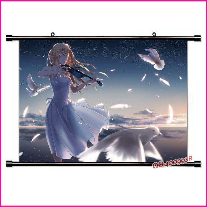 Wall Scroll - Your Lie in April Kaori Miyazono