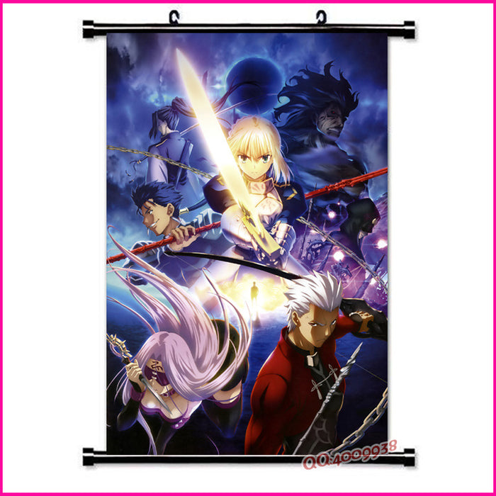 Wall Scroll - Fate Saber