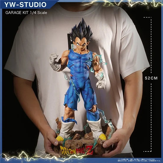 Pre-Order GK Garage Kit Resin Figure Dragon Ball Z – Vegeta SSJ | 1:4 Resin Statue | von YW-Studio