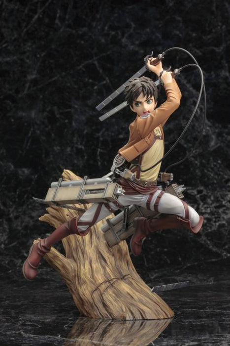 KOTOBUKIYA Attack on Titan ArtFX J Eren Yeager Statue Figure