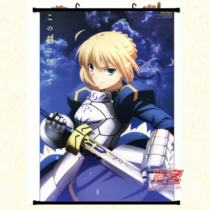 Wall Scroll - Fate Saber