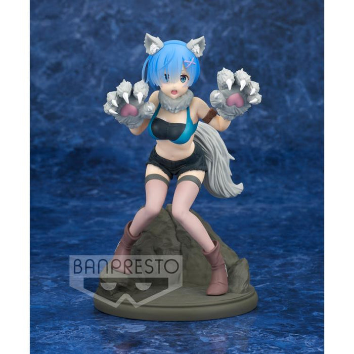 BANDAI BANPRESTO Re:Zero Starting Life in Another World Espresto est Rem (Monster Motions) FIGURE