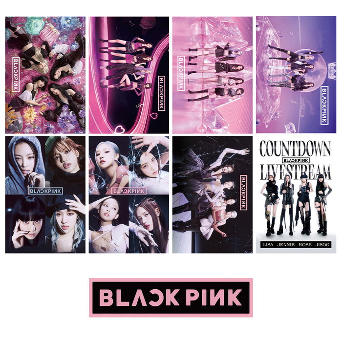 BLACK PINK 8PC A3-SIZE KPOP POSTER SET 3571