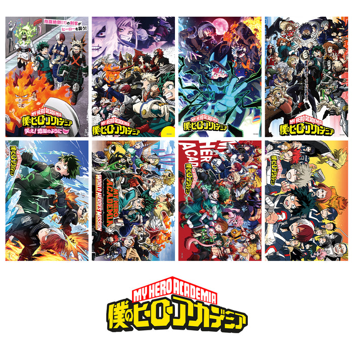 My hero academia 8PC A3-SIZE ANIME POSTER SET 3594