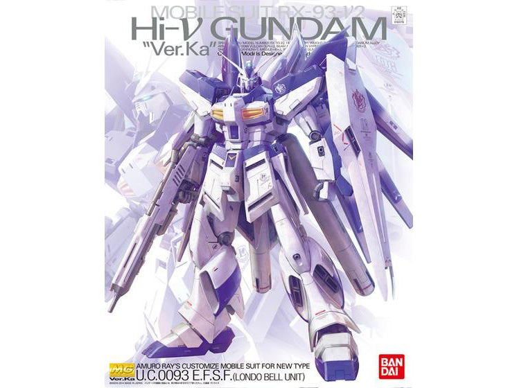 BANDAI Gundam MG 1/100 RX-93-2 Hi-V Gundam (Ver. Ka) Model Kit