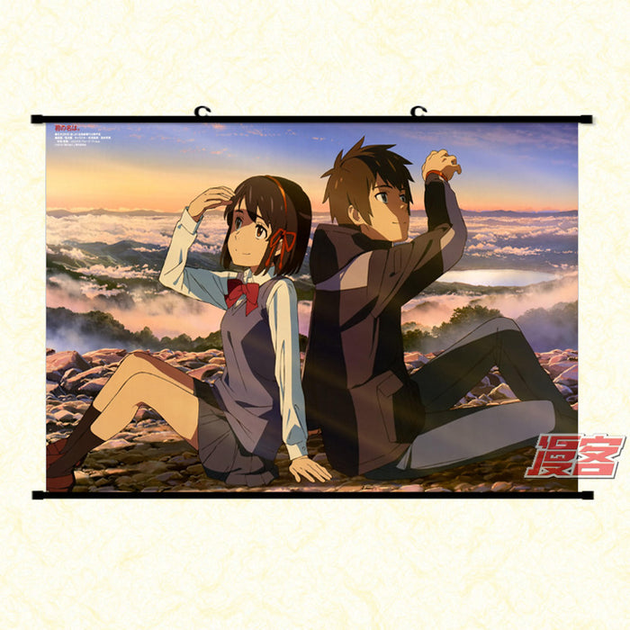 Wall Scroll - Your Name mitsuha and taki