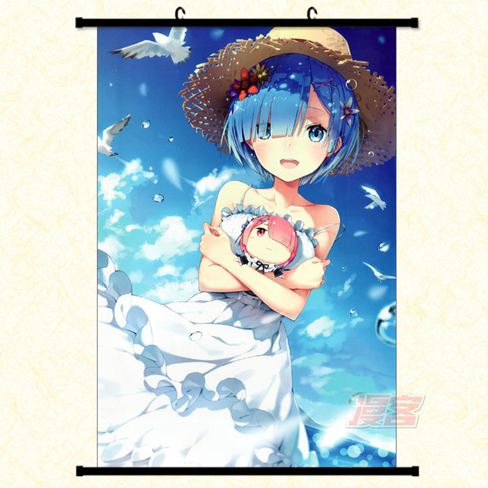 Wall Scroll - Re Zero Rem