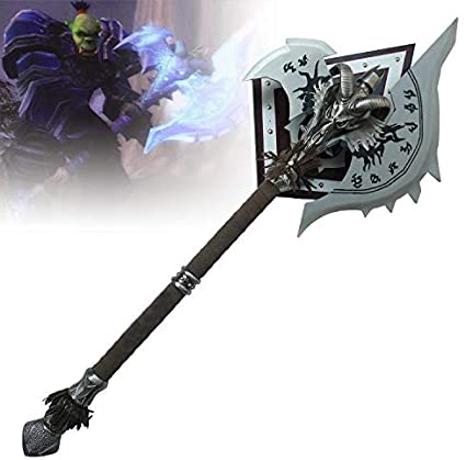 World of Warcraft 'Shadowmourne' Style Axe WoW Weapon REPLICA DISPLAY sword