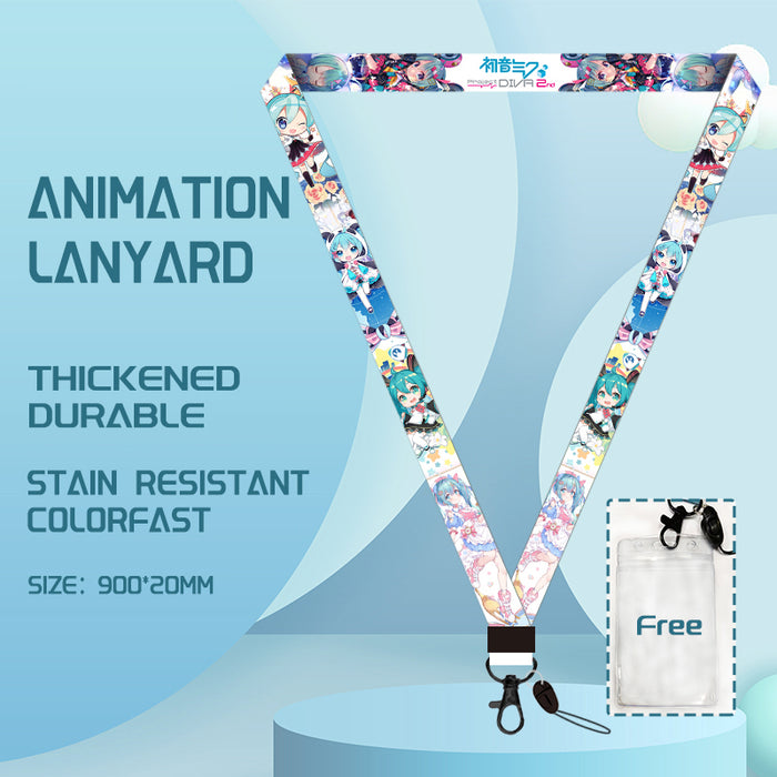 Hatsune Miku Premium Lanyard