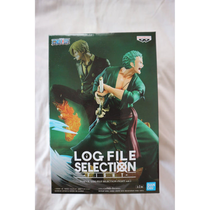 One Piece BANPRESTO  Log File Selection Vol.1 Roronoa Zoro figure