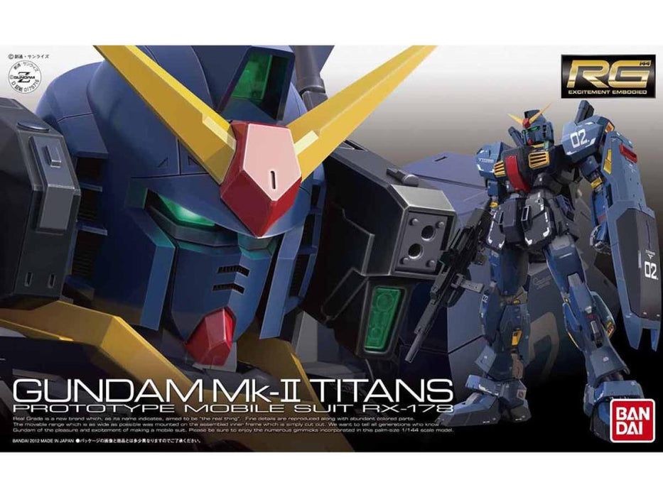 BANDAI Gundam RG 07 1/144 Gundam Mk-II (Titans) Model Kit