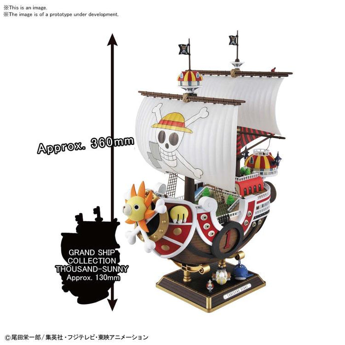 BANDAI One Piece Sailing Ship Collection Thousand Sunny (Land of Wano Ver.) Model Kit