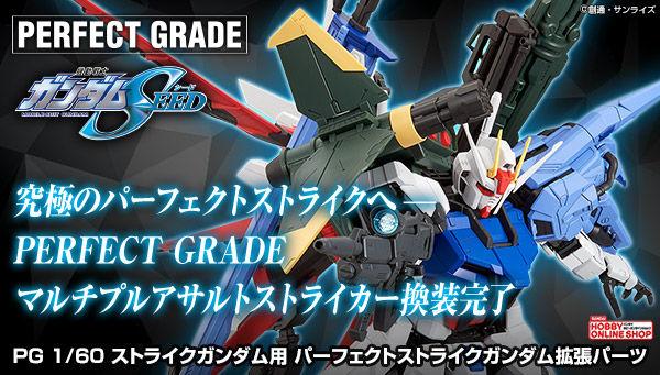 PRE-ORDER PG 1/60 Strike Gundam Perfect Strike Gundam Expansion Parts Limited