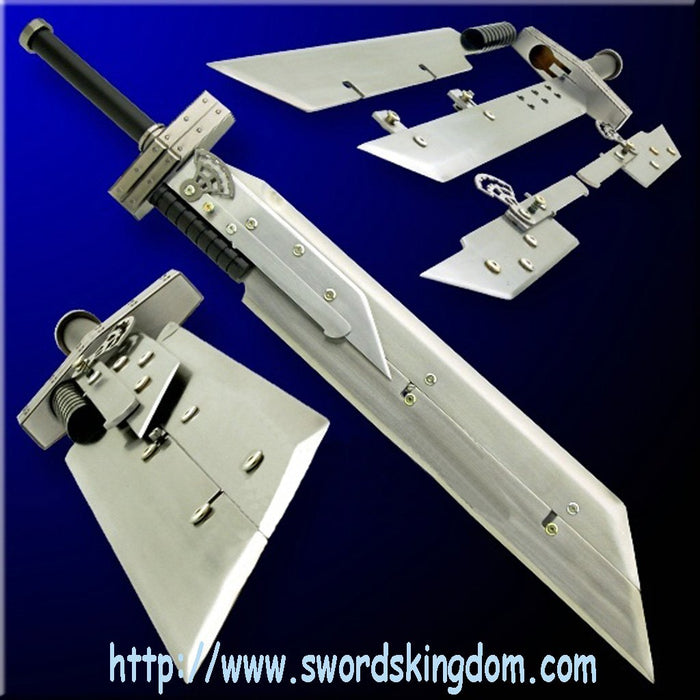 Metal Sword - Final Fantasy - Cloud Strife's Fusion "Buster Sword" 7PCS Sword code 0034