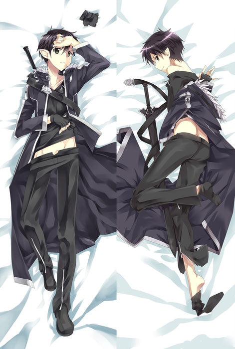 Sword Art Online Kirito Dakimakura Hugging Peach Skin Body Pillow  (S23)