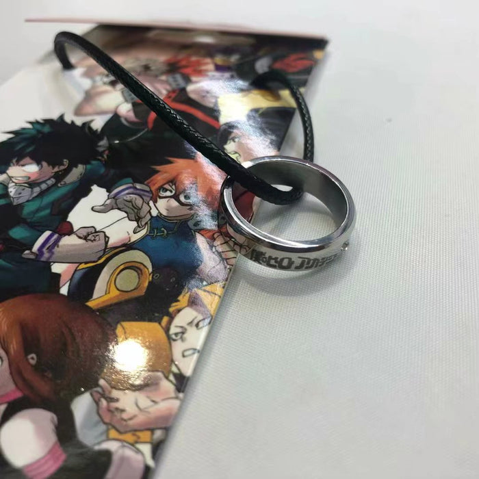 My Hero Academia Ring Necklace