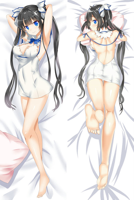 Is It Wrong to Try to Pick Up Girls in a Dungeon? Hestia Dakimakura HUGGING PEACH SKIN BODY PILLOW (i1)