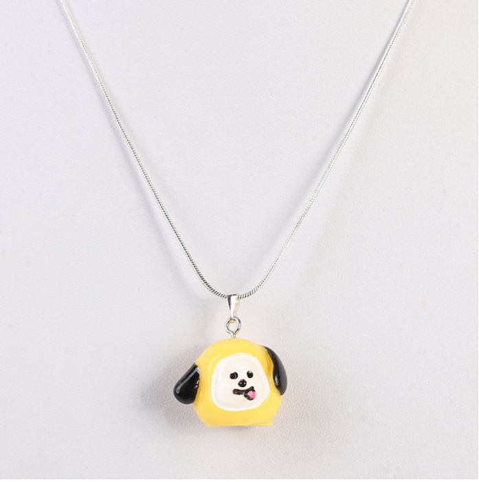 OFFICIAL KPOP BTS BANGTAN BOYS MOBILE PHONE PENDANT 3D DOLL & NECKLACE