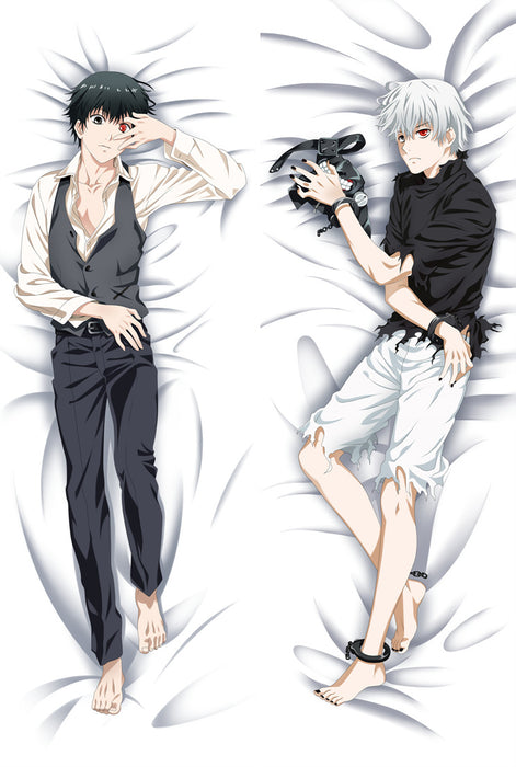 Tokyo Ghoul Ken Kaneki Dakimakura Hugging Peach Skin Body Pillow (T37)