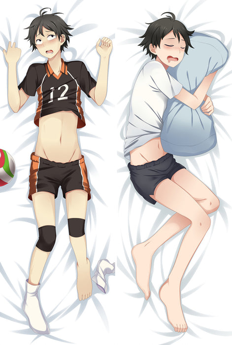 Haikyu!! Tadashi Yamaguchi Dakimakura Hugging Peach Skin Body Pillow (H2)