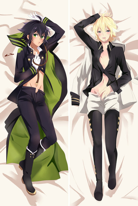 Seraph of the End Yuu Seraph Dakimakura Hugging Peach Skin Body Pillow (S7)