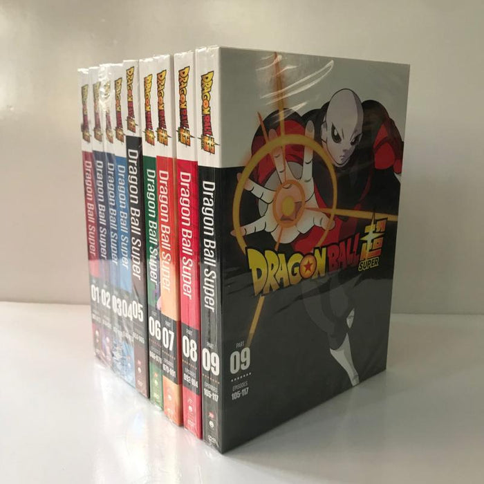 Dragon Ball Super Complete Series DVD Season 1-9 include 18 DVDs